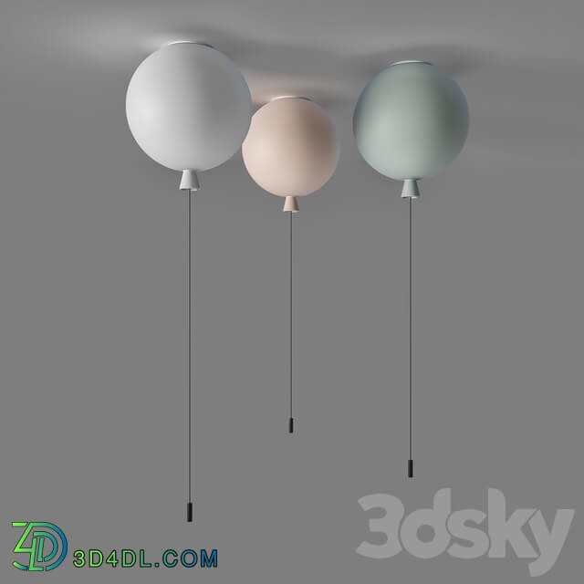 Brokis Memory Ceiling Light Pendant light 3D Models