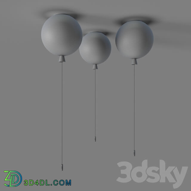 Brokis Memory Ceiling Light Pendant light 3D Models