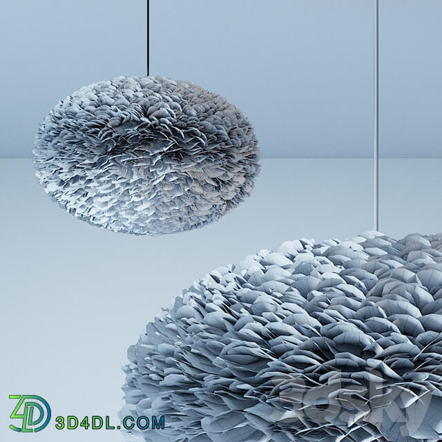 Plumage 15 Pendant light 3D Models