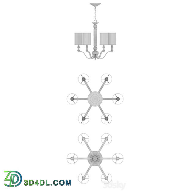 Newport 3146 C Pendant light 3D Models