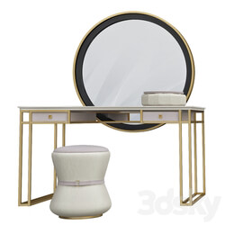 Metal vanity table 3D Models 