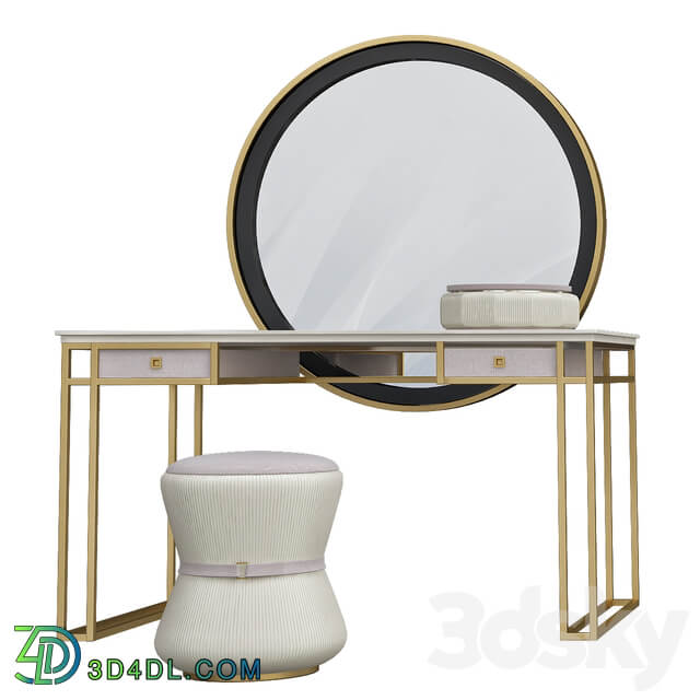 Metal vanity table 3D Models