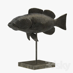Fish PBR lowpoly 3D model 
