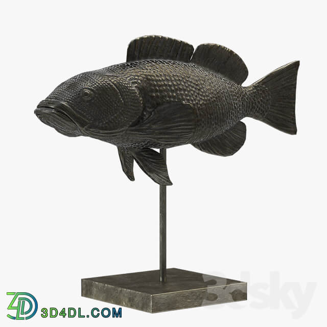 Fish PBR lowpoly 3D model