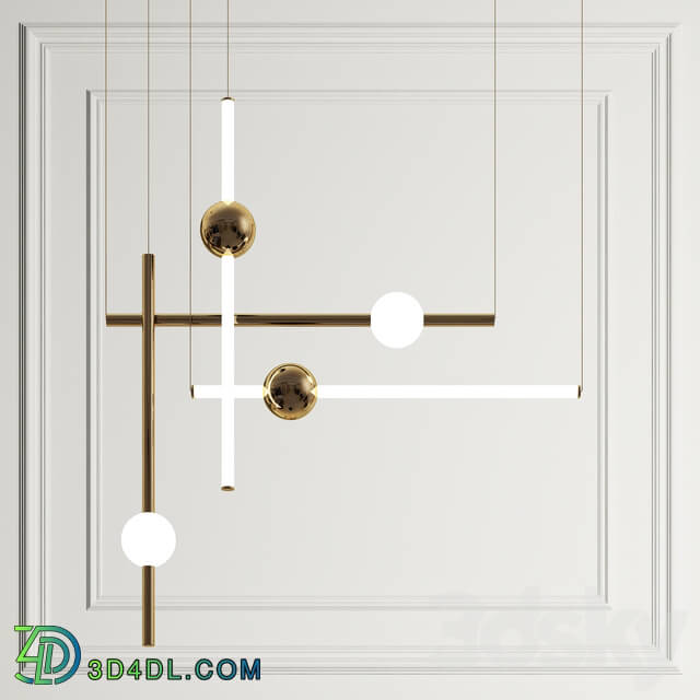 Larry by ROMATTI Pendant light 3D Models