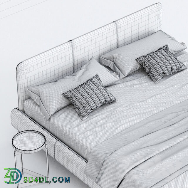 Bed Bed with Aris grille DITRE ITALIA factory RELAX COLLECTION collection