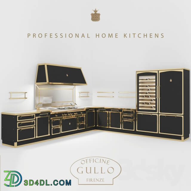 Kitchen GULLO professional home kitchen