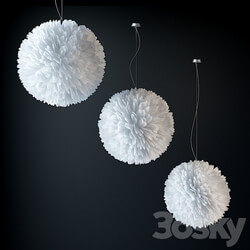 Plumage 38 Pendant light 3D Models 