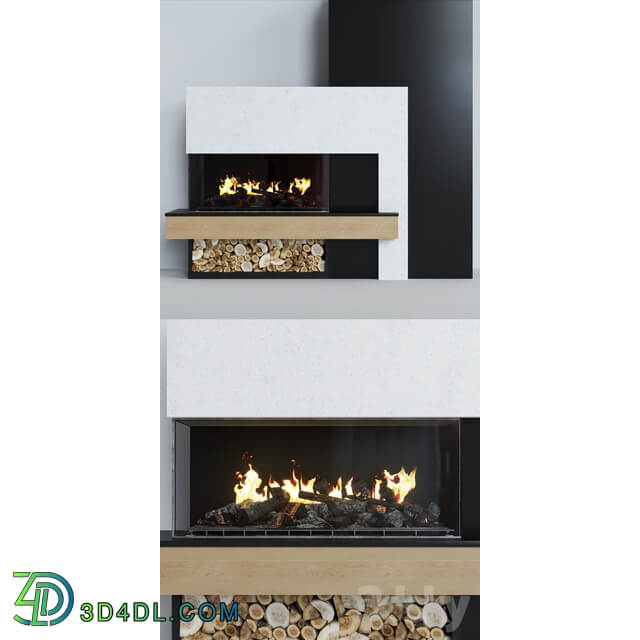 Modern fireplace 7