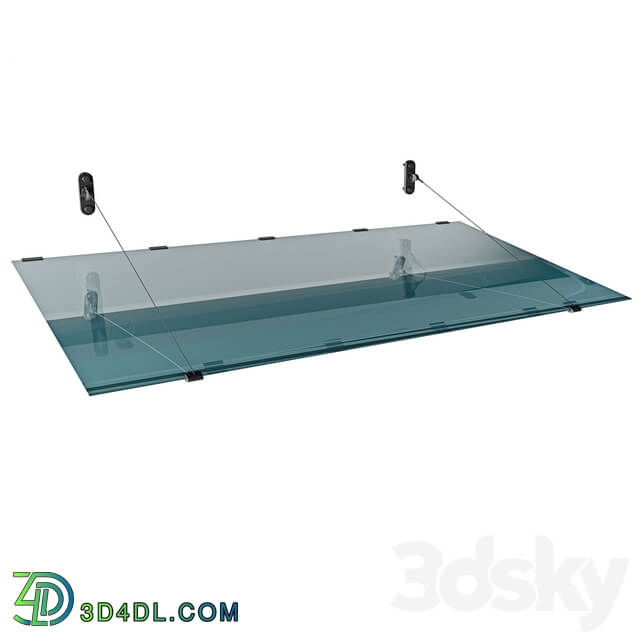 Glass canopy 2 3D Models