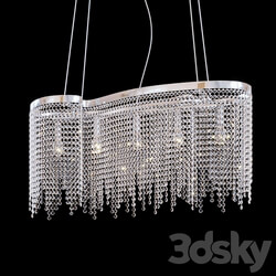 Ideal Lux Aurora SP5 Pendant light 3D Models 