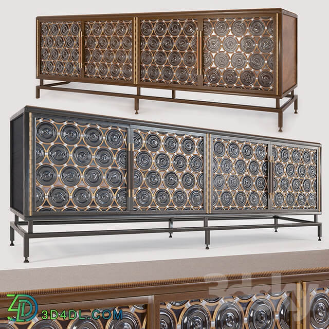 Sideboard Chest of drawer RONDELLE CREDENZA by John Pomp