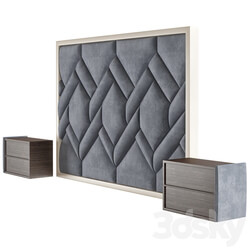 Wall Headboard Collection 025 Other 3D Models 