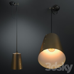 Buster Punch Hooked 1.0 Large Pendant light 3D Models 