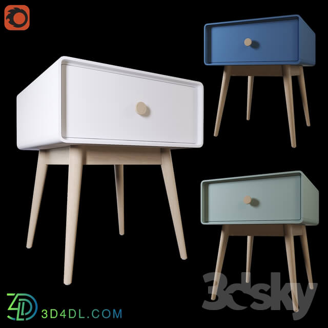 Sideboard Chest of drawer Bedside table La Redoute Jimi