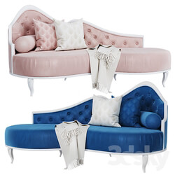 Classic chaise longue 