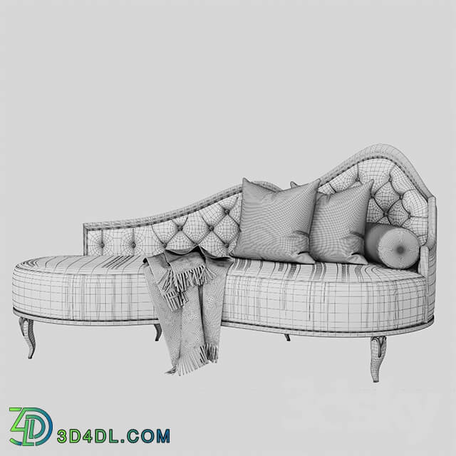 Classic chaise longue