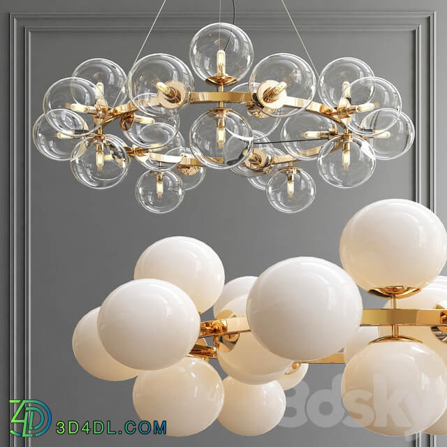 Maytoni MOD548PL 25G Dallas Pendant light 3D Models