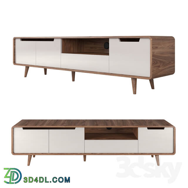 Sideboard Chest of drawer TV Stand Hampton Gray