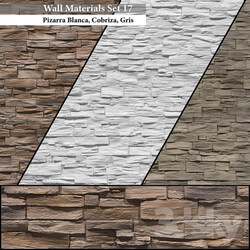 Stone Wall Materials Set 17 