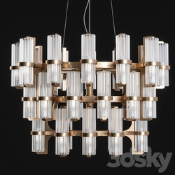 Officina Luce Soave chandelier Pendant light 3D Models 