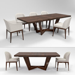 Table Chair Table and chairs Accademia Giorgetti  