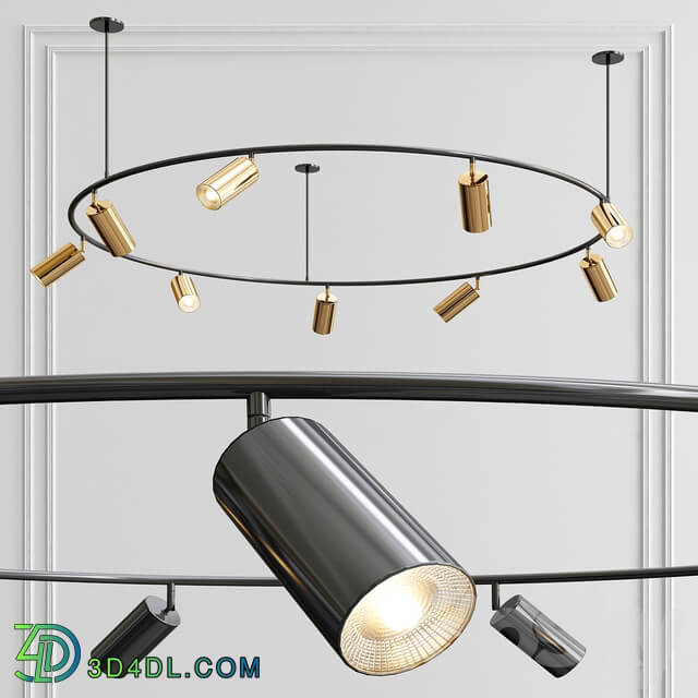 Round Pendant Light Pendant light 3D Models