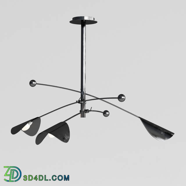 Chandelier Suspension Funambule Pendant light 3D Models