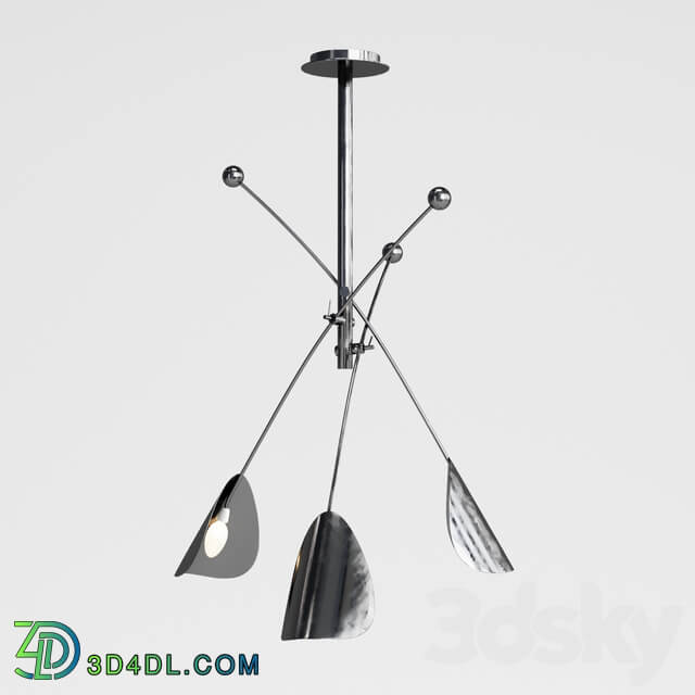 Chandelier Suspension Funambule Pendant light 3D Models