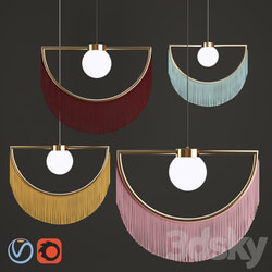 Pendant light Houtique Masquespacio Wink Pendant Lamp 