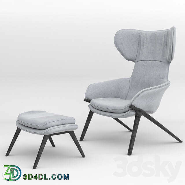 Armchair Foot Rest Cassina