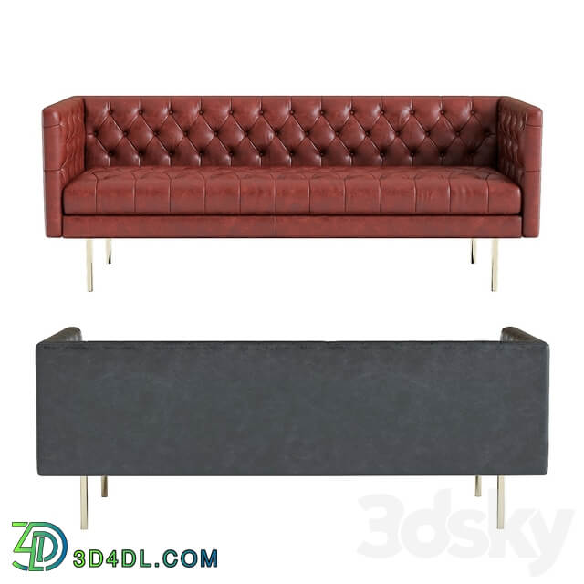 West Elm Modern Chesterfield Sofa