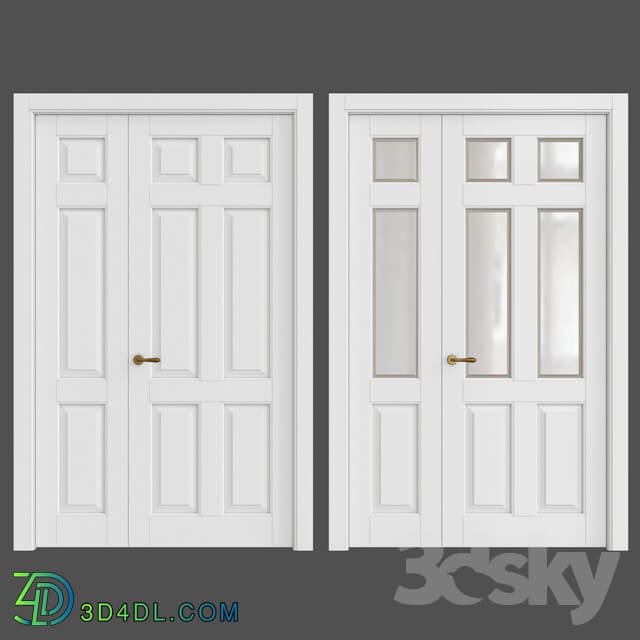 Classic interior doors