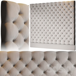 A Minimoon Cliveden Upholstered Headboard Other 3D Models 