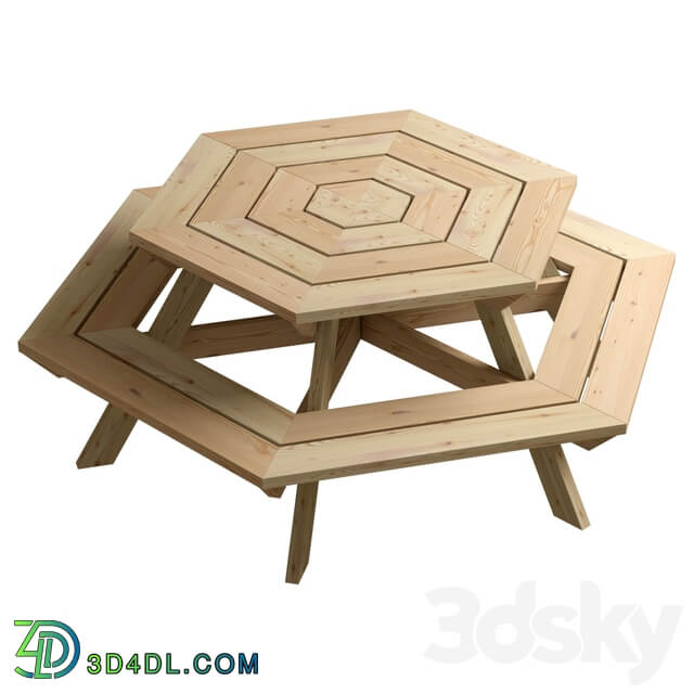 Garden benches Other 3D Models