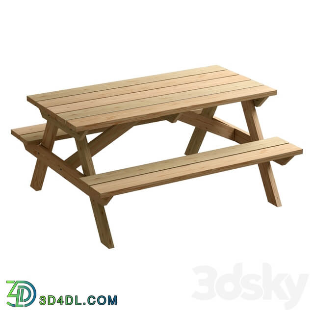 Garden benches Other 3D Models