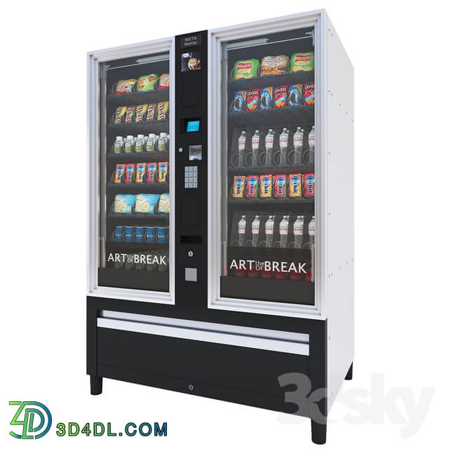 Necta Membo Vending and Snack Machine