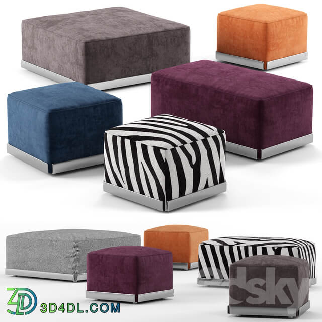 West poufs Minotti