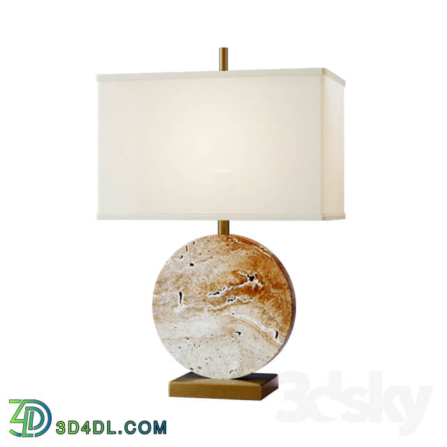 Table lamp Lua Grande Table Lamp beige marble