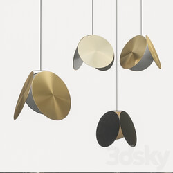 Masiero Timeo pendant Pendant light 3D Models 