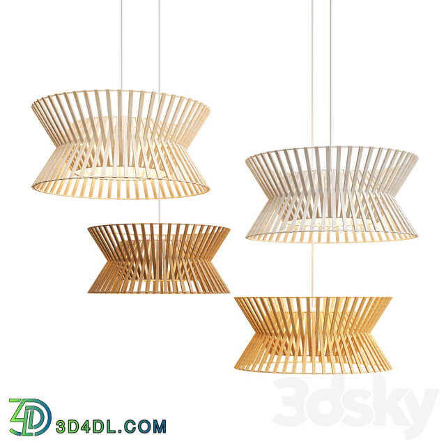 Secto Kontro 6000 Pendant Pendant light 3D Models