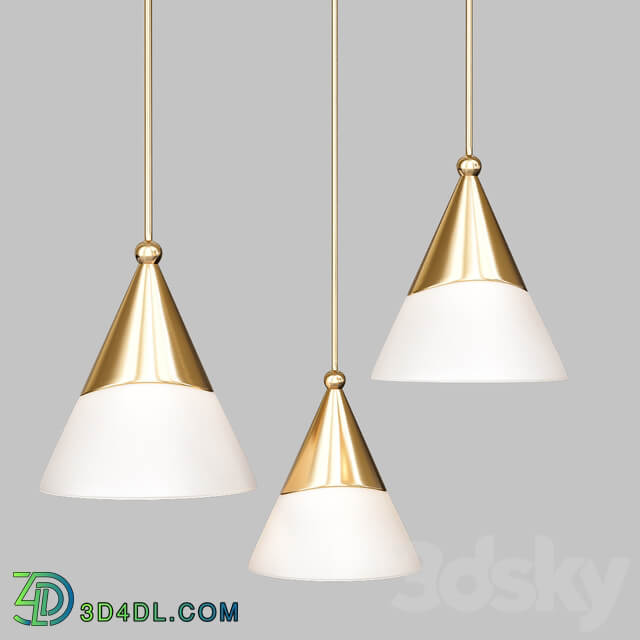 Pentand lamp 4 view Pendant light 3D Models