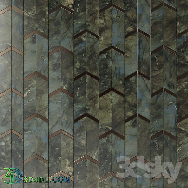 Tiles Atlas Concorde Mosaico Chevron