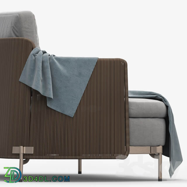 Sofa Cord outdoor Minotti