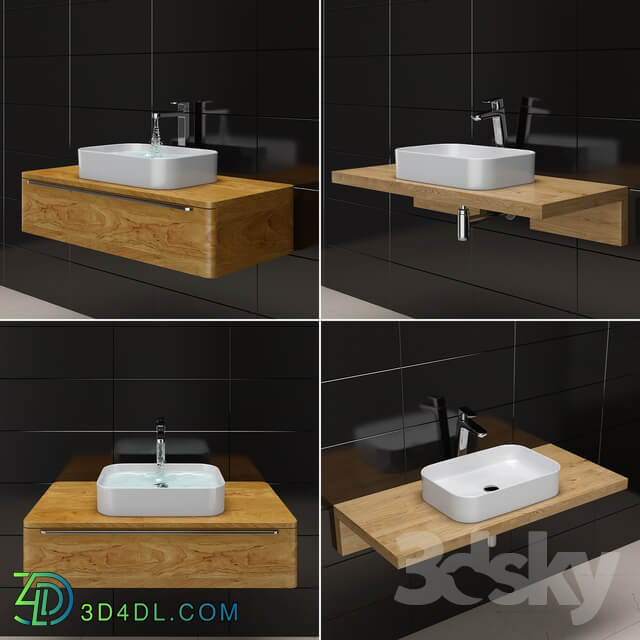 Washbasin RAVAK Ceramic Slim R