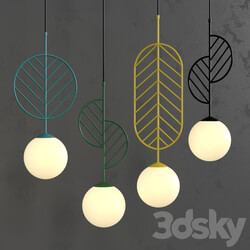 YY LAMPATRON LEAF Pendant light 3D Models 