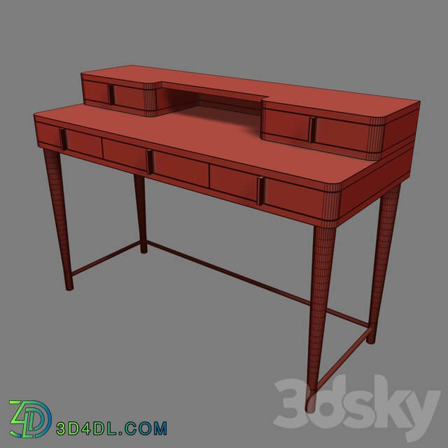 Oasis Group Dama Writing Desk 3D Models