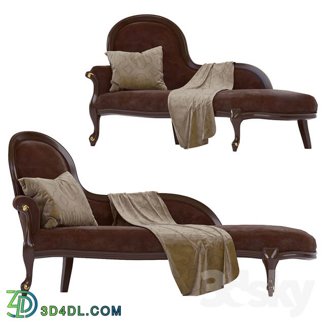 Classic Carpanese upholstered bench