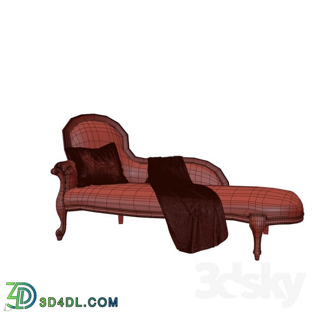 Classic Carpanese upholstered bench