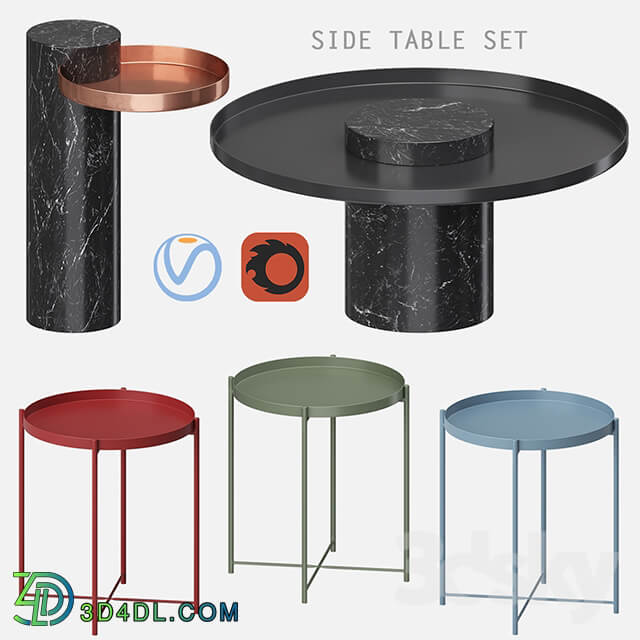 Side table set